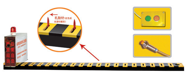 六安金安区V3嵌入式闯岗自动扎胎器/阻车器